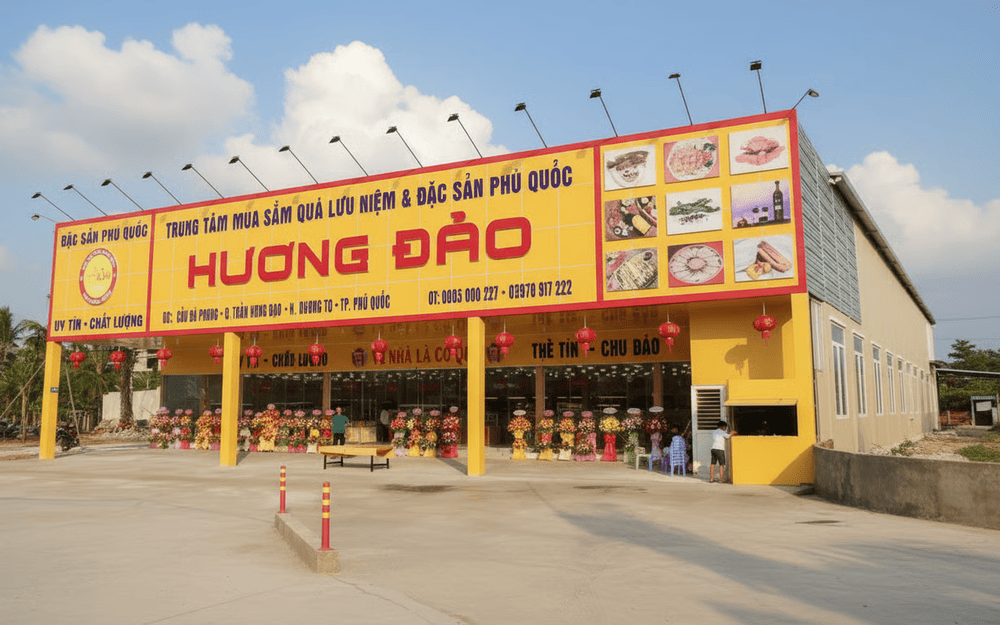 Siêu thị đặc sản Hương Đảo